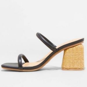 A New Day Women's Black Miley Mule/Pumps-NWT Size 7